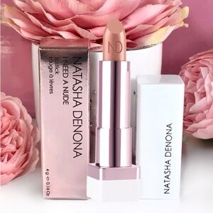 Natasha Denona I NEED A NUDE LIPSTICK in 2b Liron (Light Peachy beige) 4g *BNIB